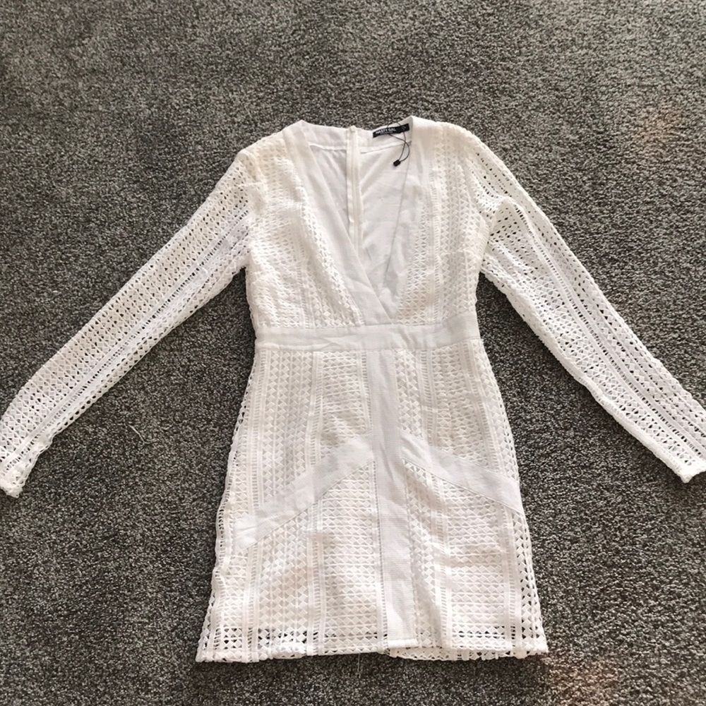 Brand new nasty gal white dress
